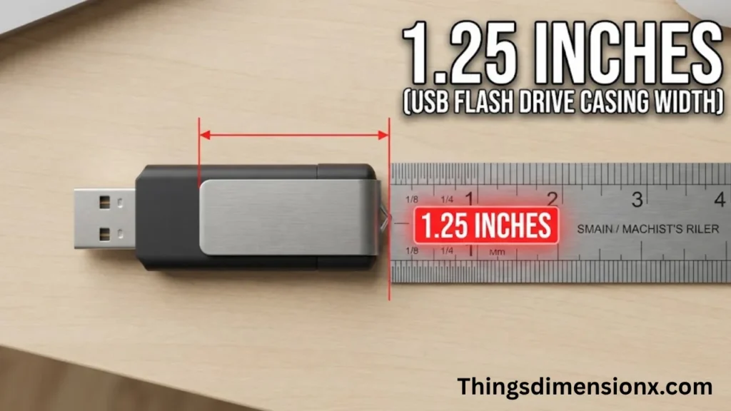 1.25 inches USB Flash Drive