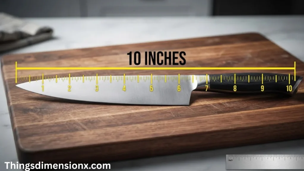 10 inches Large Chef’s Knife Blade