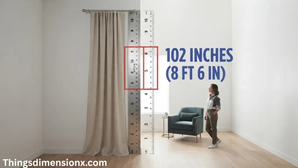 102 inches Curtain Panel