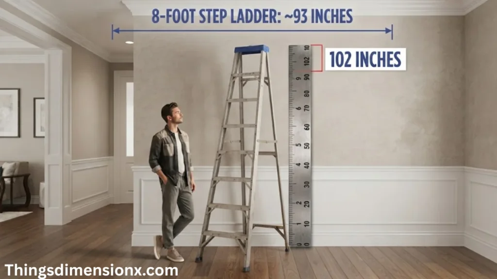102 inches Step Ladder