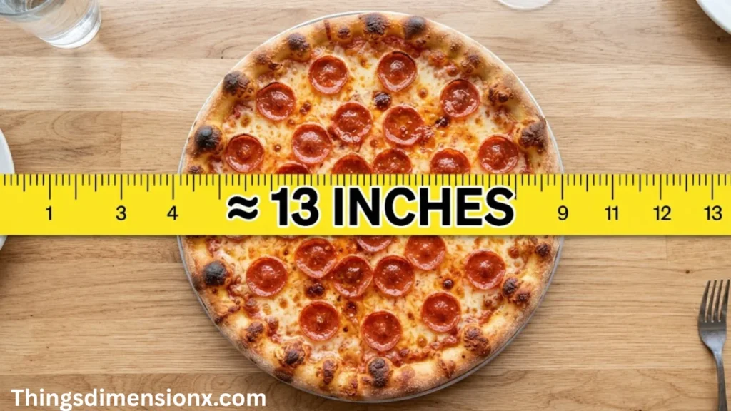 13 inches Medium Pizza