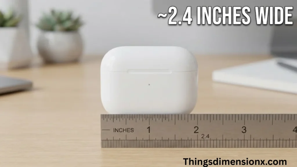 2.4 inches Air Pods Charging Case