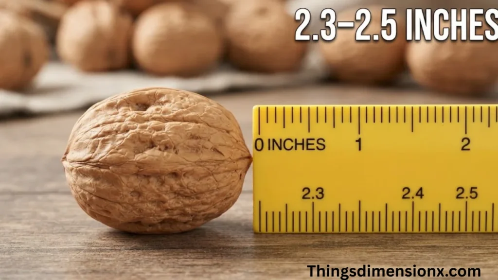 2.4 inches Walnut