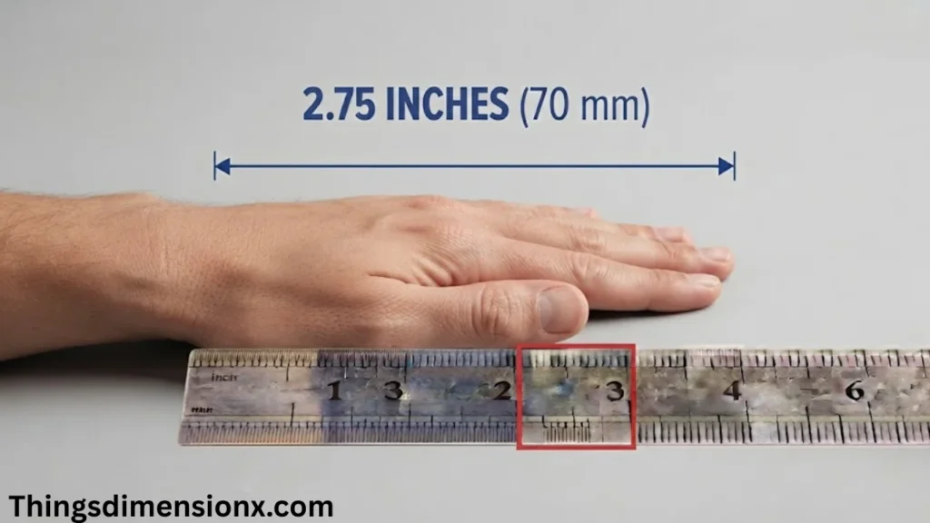 2.75 inches Adult Thumb