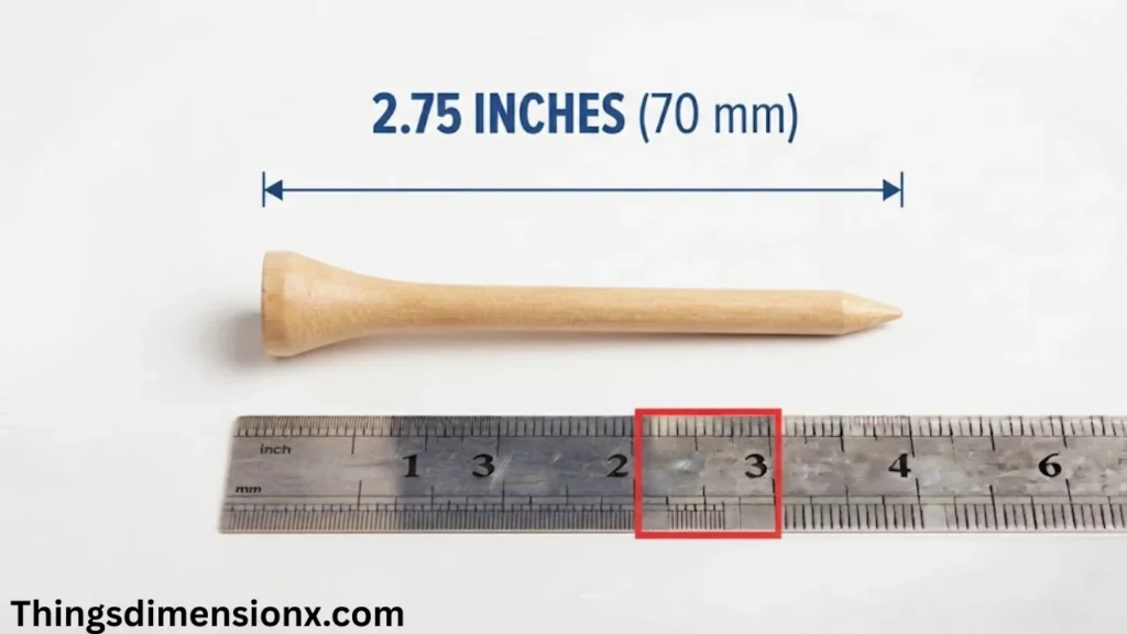 2.75 inches Standard Golf Tee