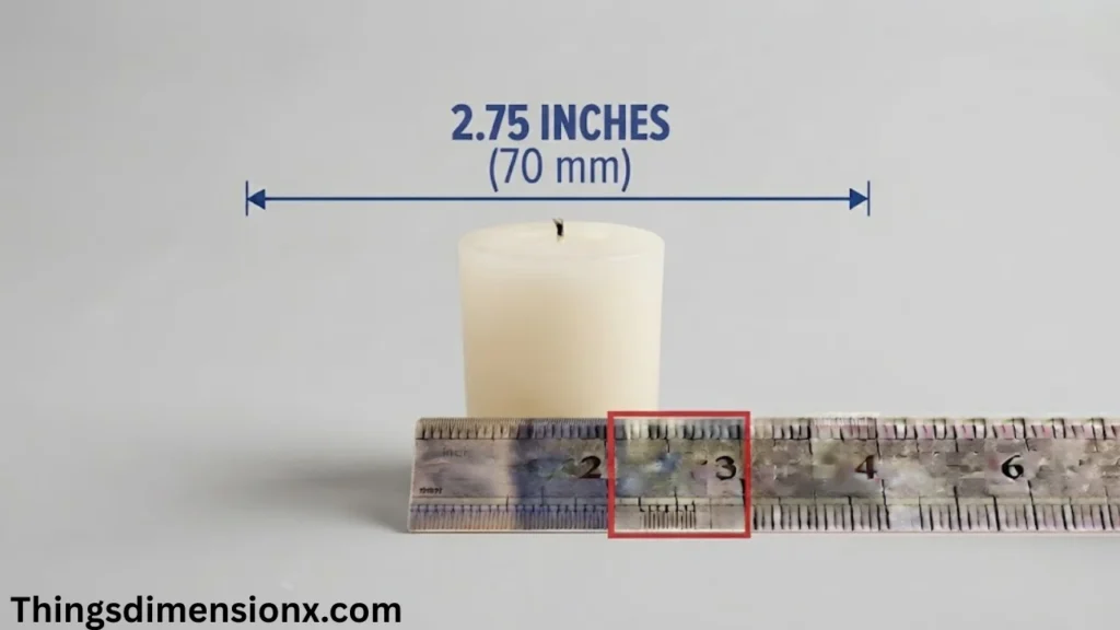 2.75 inches Votive Candle