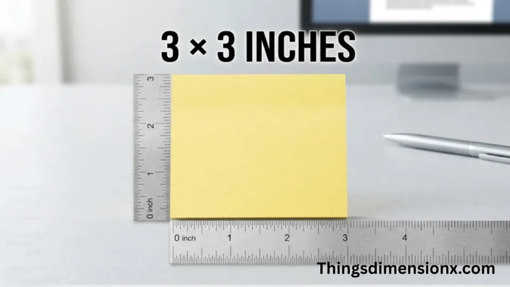 3 inches Standard Sticky Note