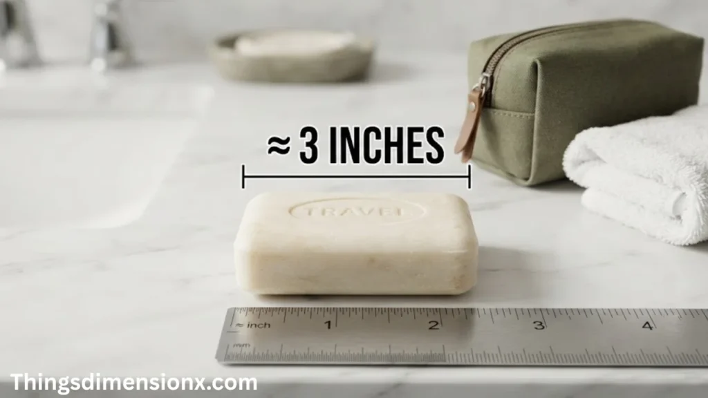 3 inches Travel-Size Bar of Soap