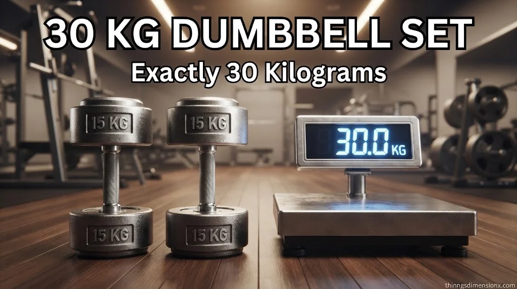 30 Kg Dumbbell Set