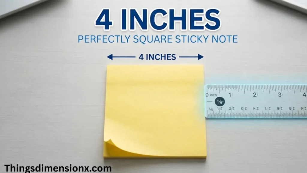 _4 inches Large Sticky Note