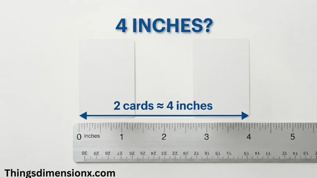 _4 inches Standard Playing Card