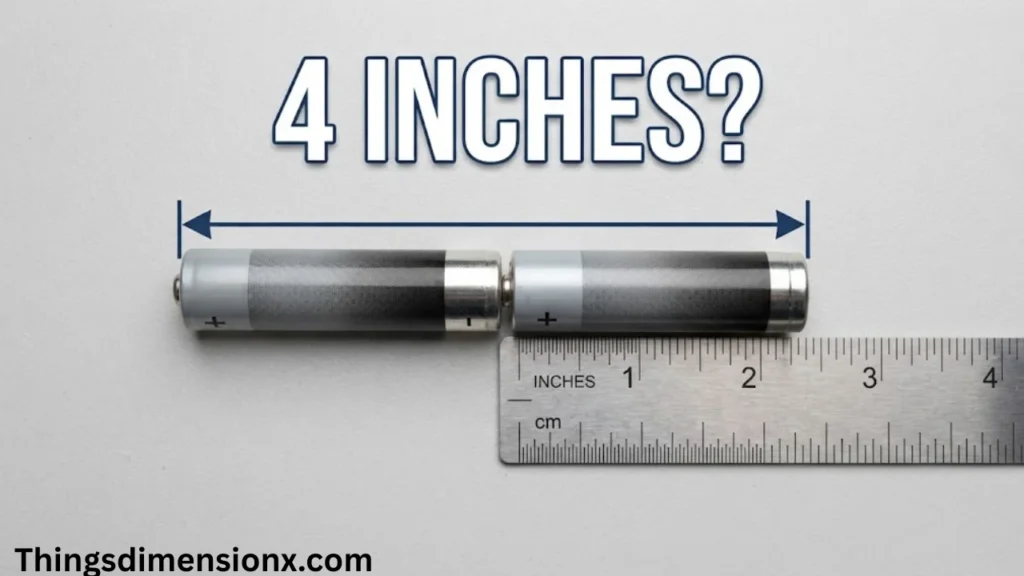 _4 inches Two AA Batteries