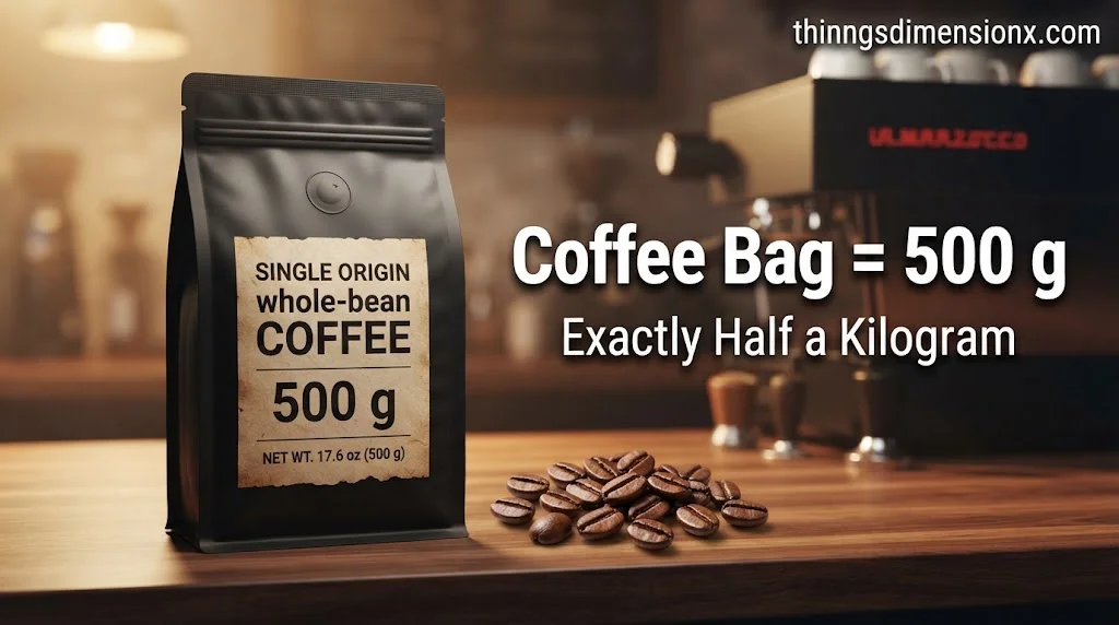 A 500g Bag of Whole-Bean Coffee