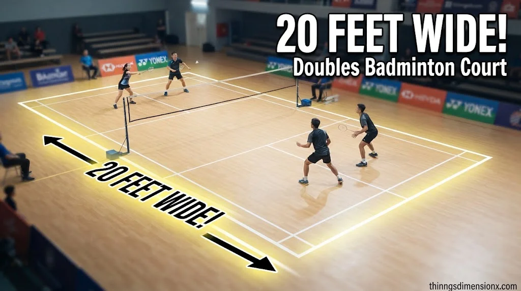 A Doubles Badminton