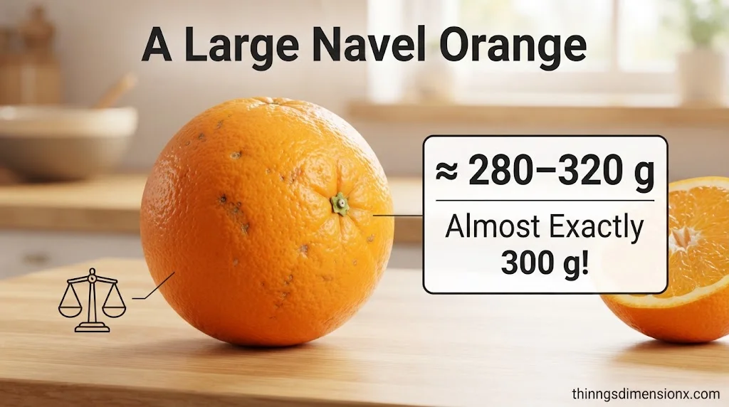 A Large Navel Orange