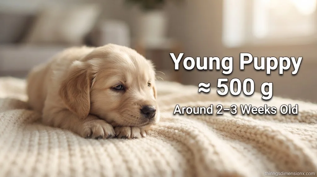 A Puppy at Two to Three Weeks Old