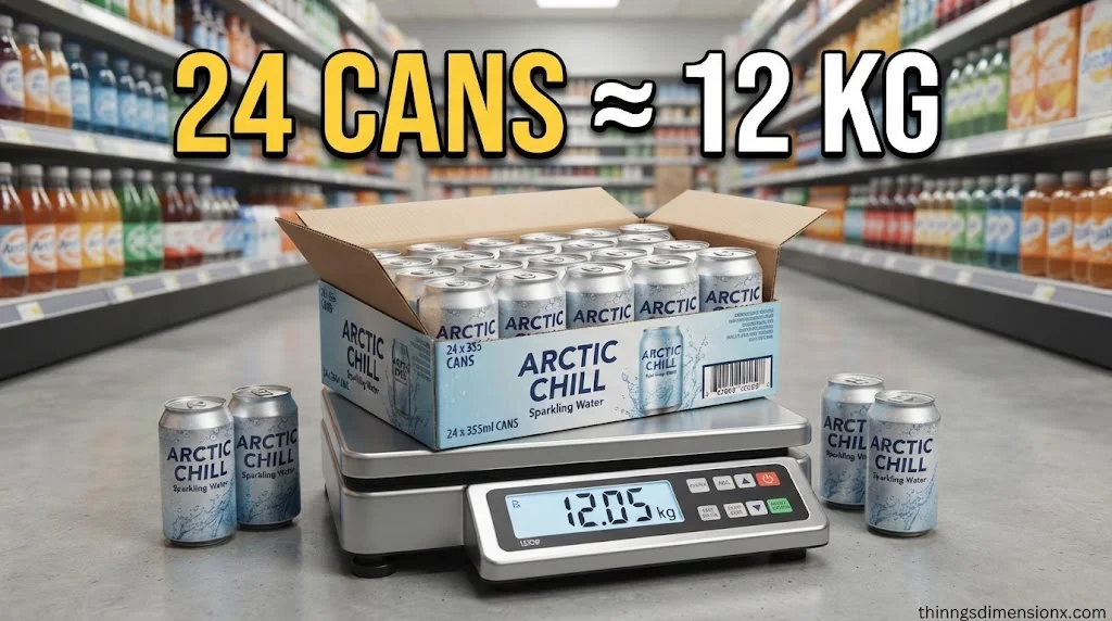 Case of 24 Canned Beverages