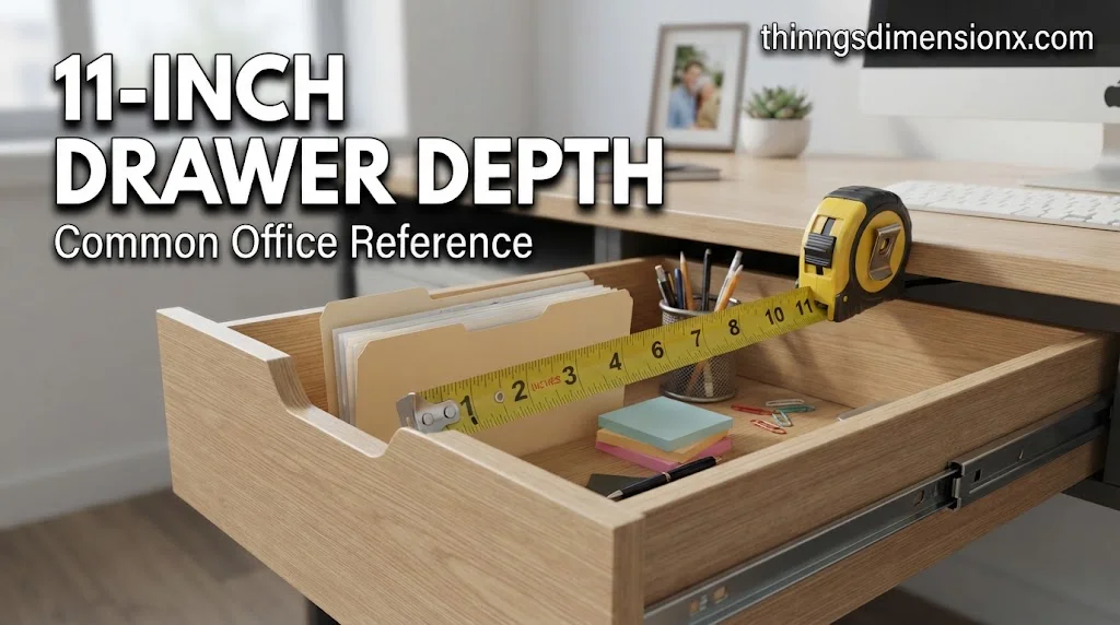 Desk Drawer Depth