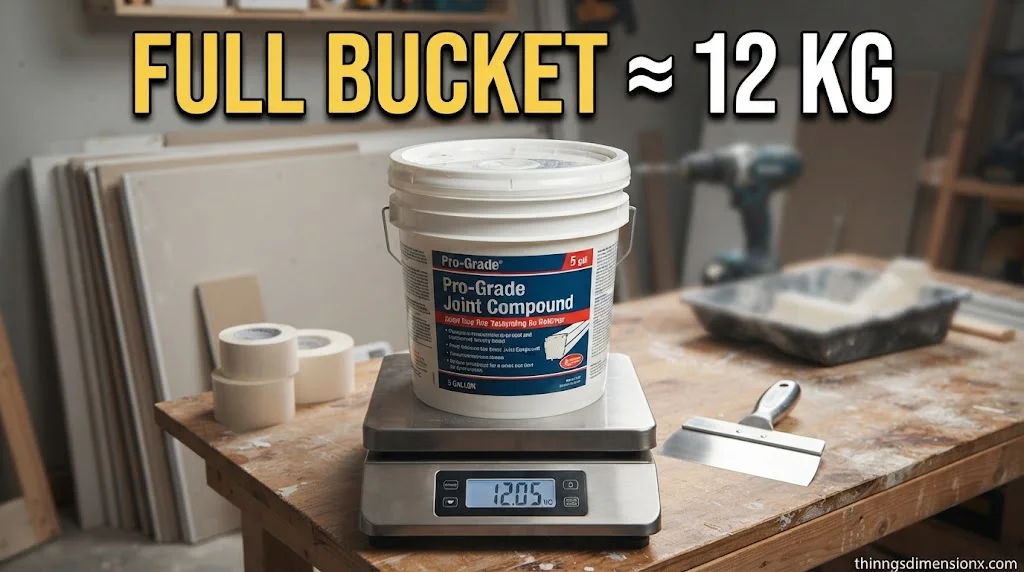 Gallon Bucket of Drywall Compound
