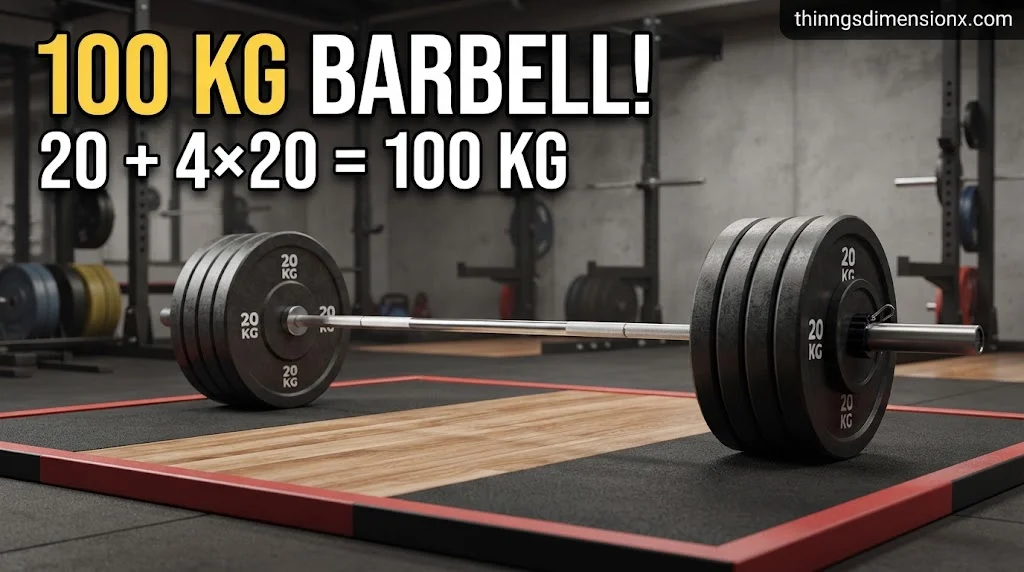 Loaded Olympic Barbell