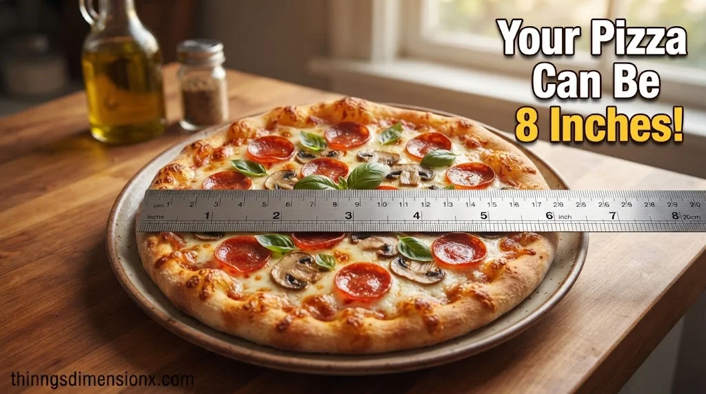 Personal Pizza Diameter