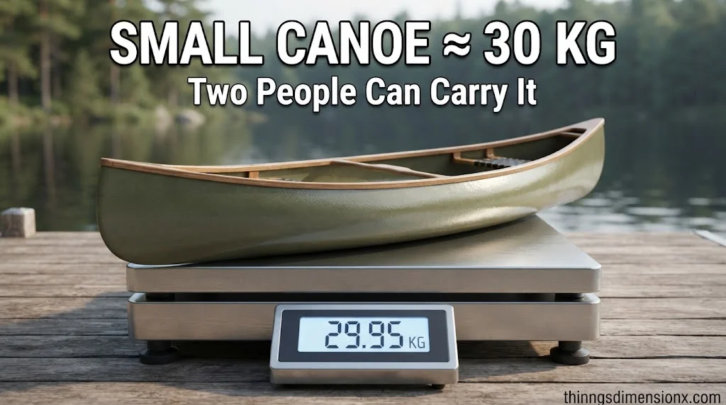 Small Two-Person Canoe