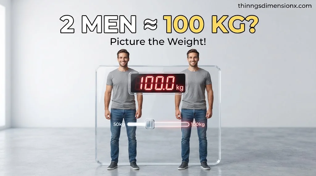Two Average Adult Men Combined