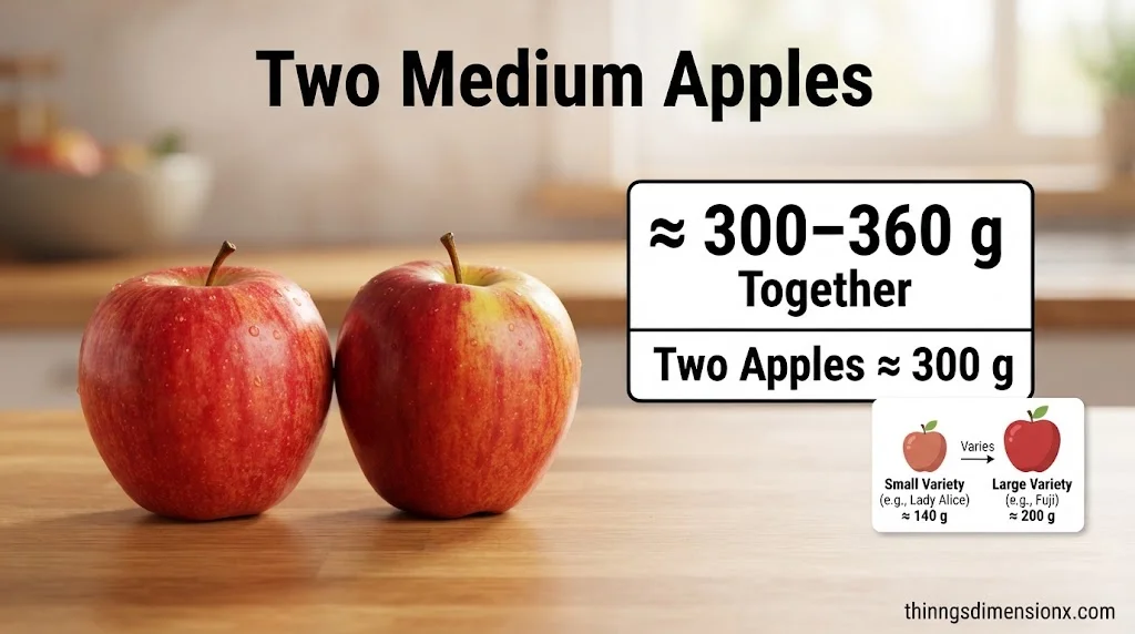 Two Medium Apples (1)