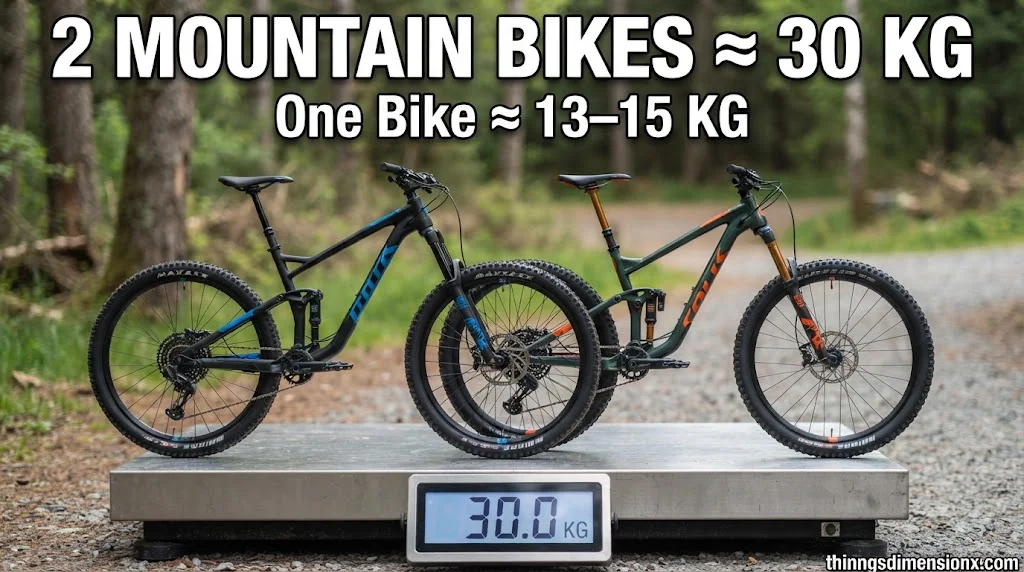 Two Mountain Bikes