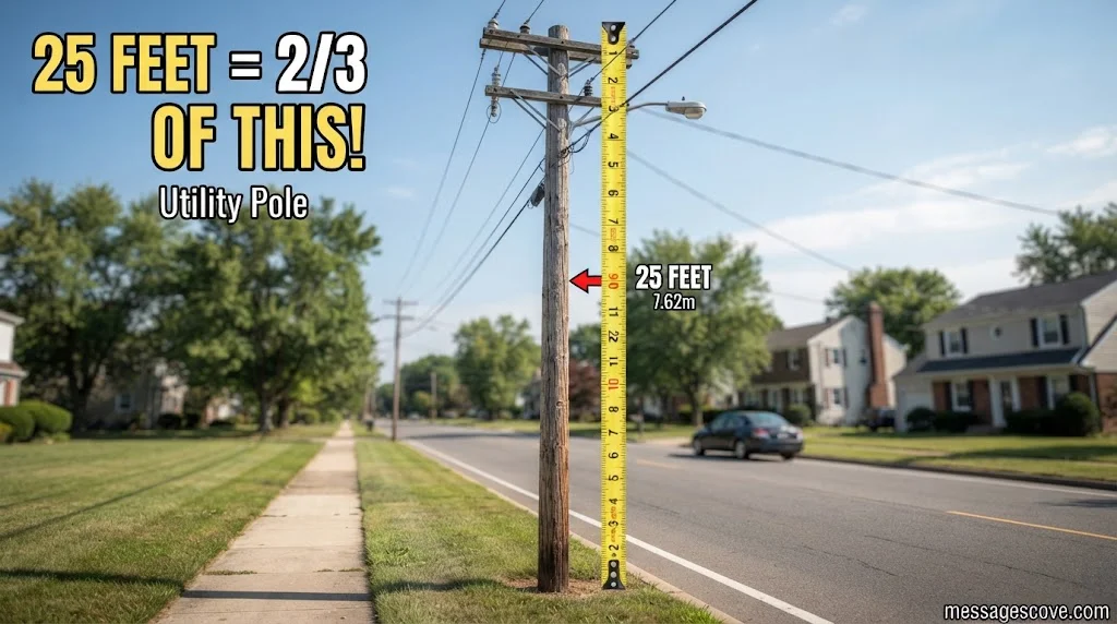 Two-Thirds of a Utility Pole