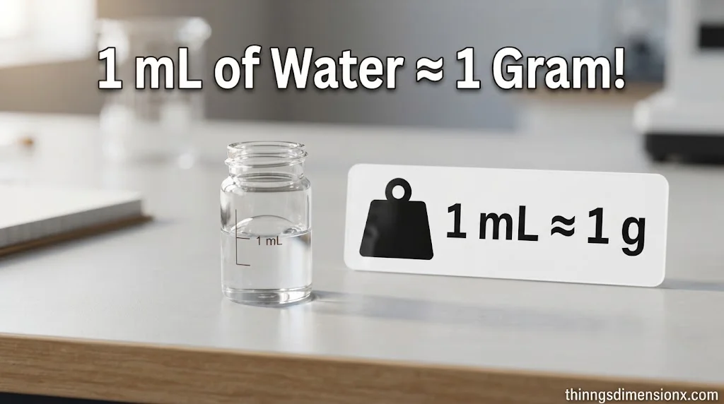 1 Milliliter of Water