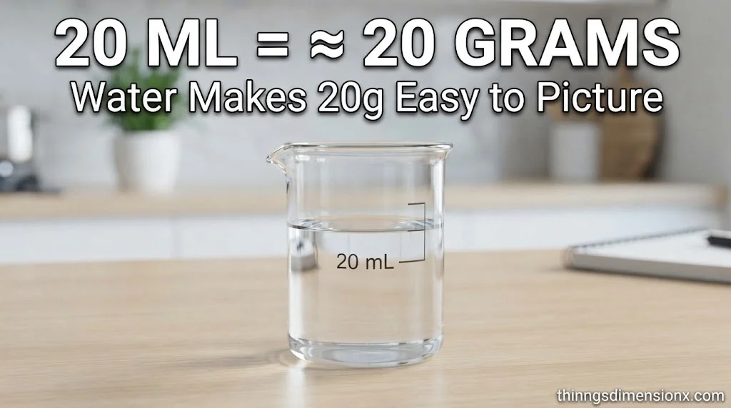 20 Milliliters of Water