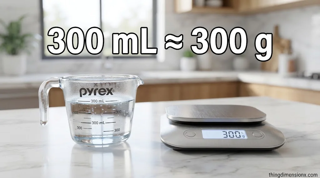 300 mL of Water