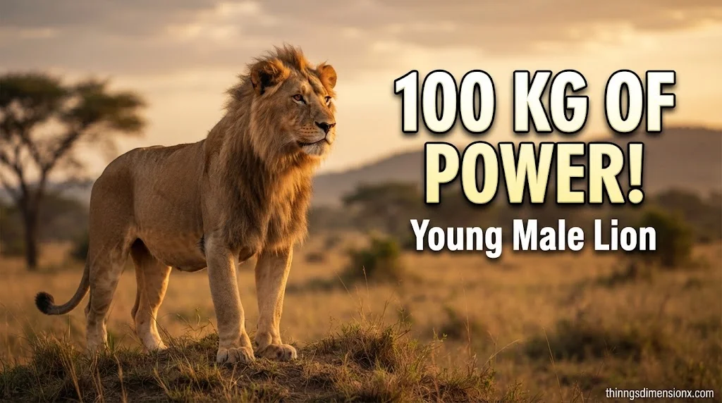 Young Male Lion