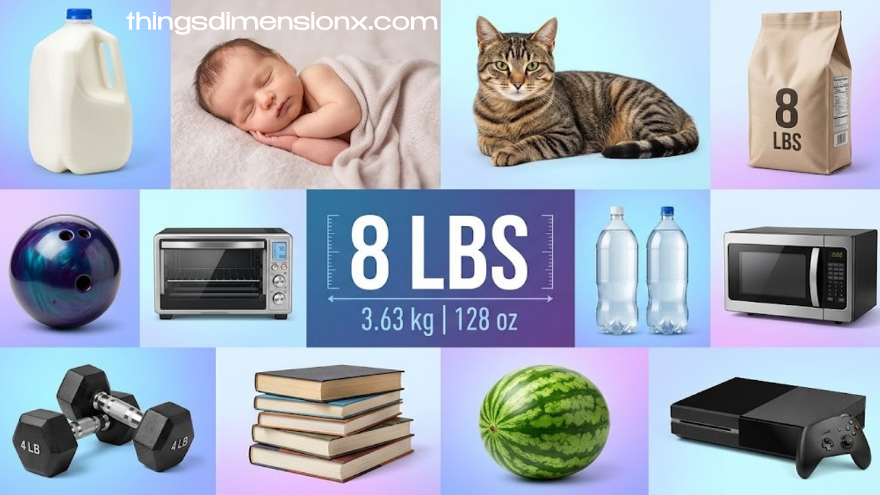 How Heavy Is 8 Pounds? 12 Everyday Items That Weigh About 8 Lbs