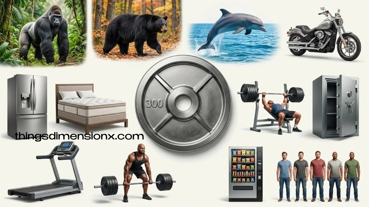 How Heavy Is 300 Pounds? 12 Everyday Things That Weigh About 300 Lbs
