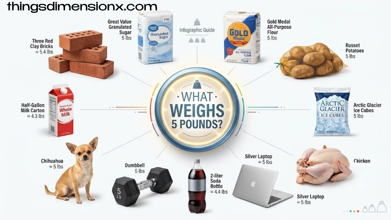 How Heavy Is 5 Pounds? 11 Everyday Items That Weigh About 5 Lbs