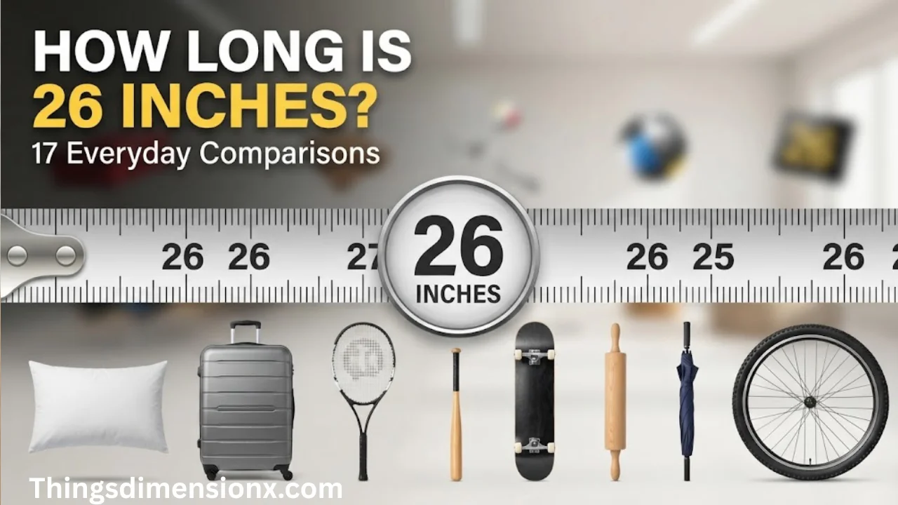 17 Everyday Objects That Are About 26 Inches Long
