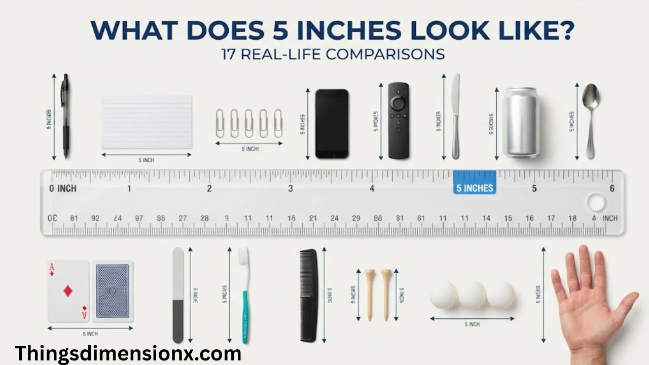 5 Inches Long: How Long Is It? 17 Real-Life Comparisons