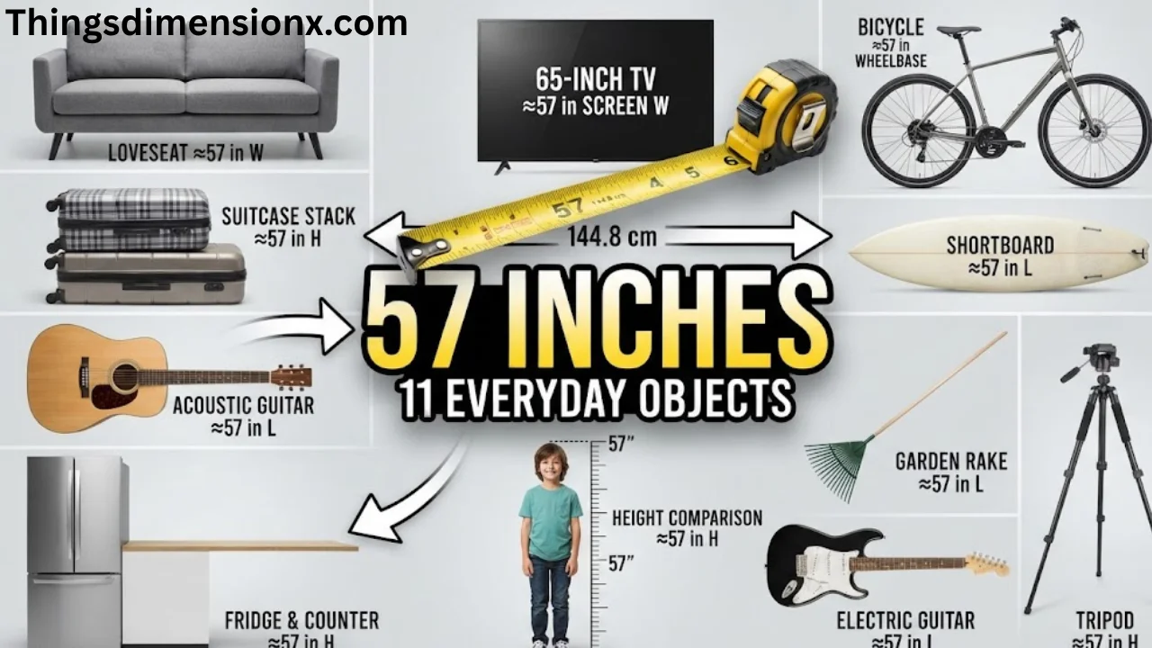 57 Inches in Length: 11 Common Objects That Are About 57 Inches Long