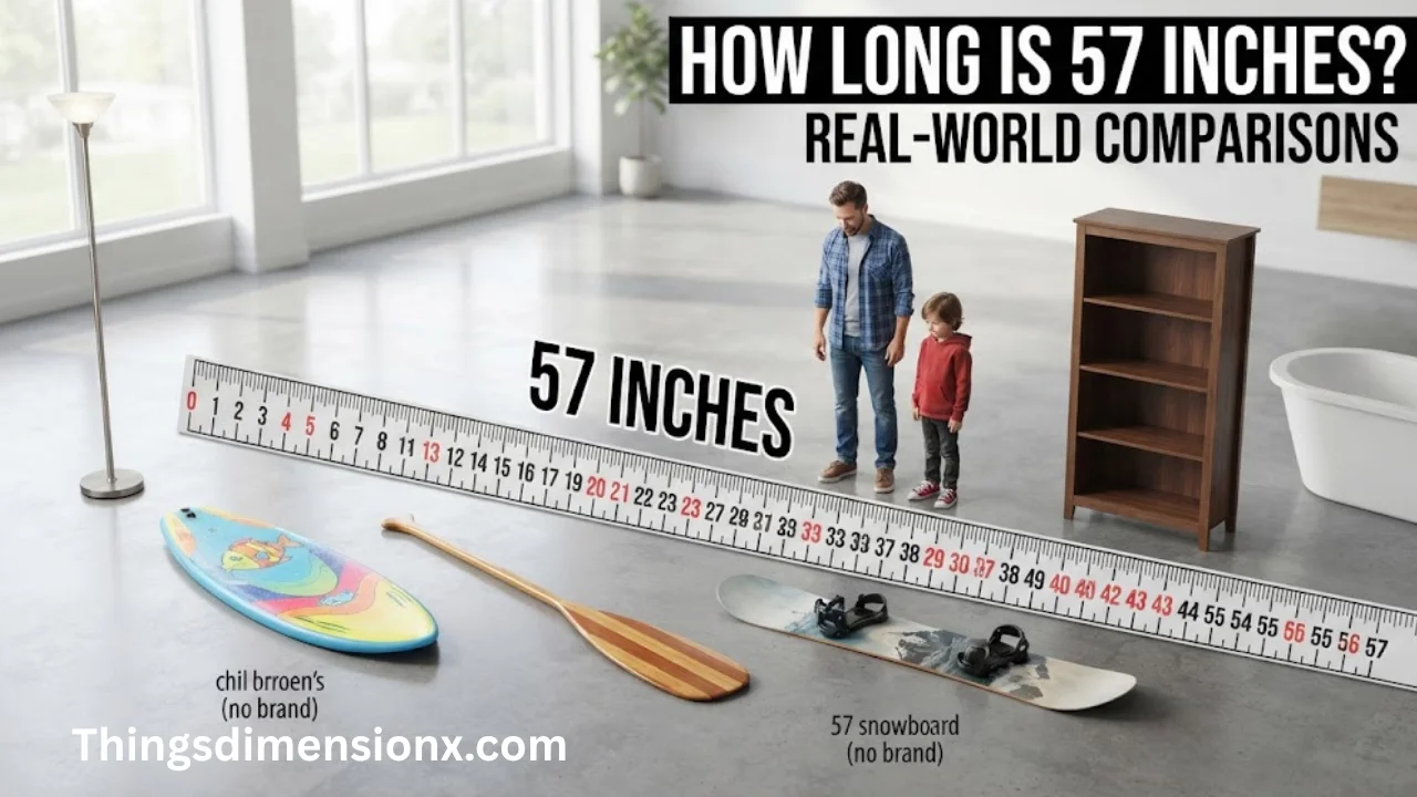 57 Inches Long: 11 Real-World Objects to Visualize the Length
