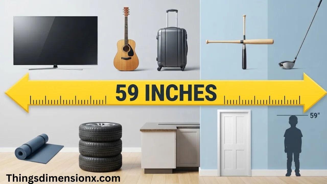 59 Inches Long: 10 Real-Life Objects for Easy Comparison