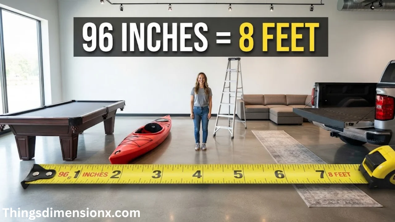 96 Inches Long: 11 Real-World Objects to Visualize the Length