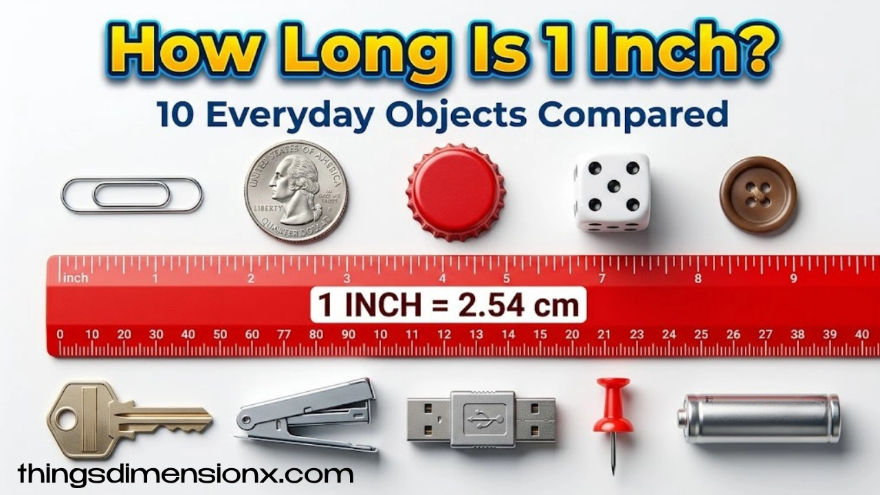 How Long Is 1 Inch? 10 Everyday Objects That Measure About 1 Inch
