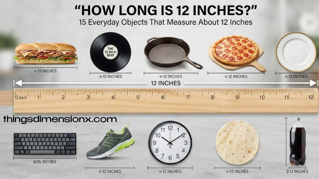 How Long Is 12 Inches? 15 Everyday Objects That Measure About 12 Inches