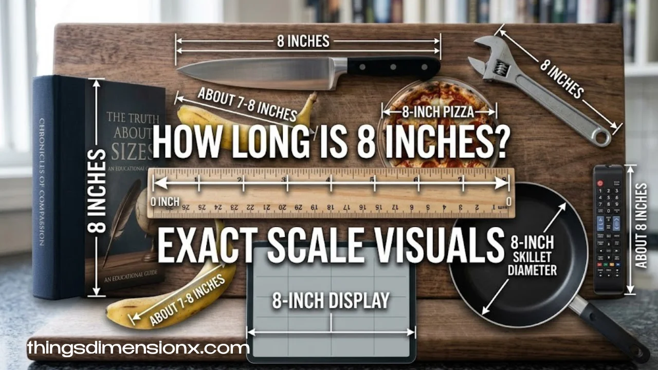 How Long Is 8 Inches? See 15 Everyday Objects That Are About 8 Inches