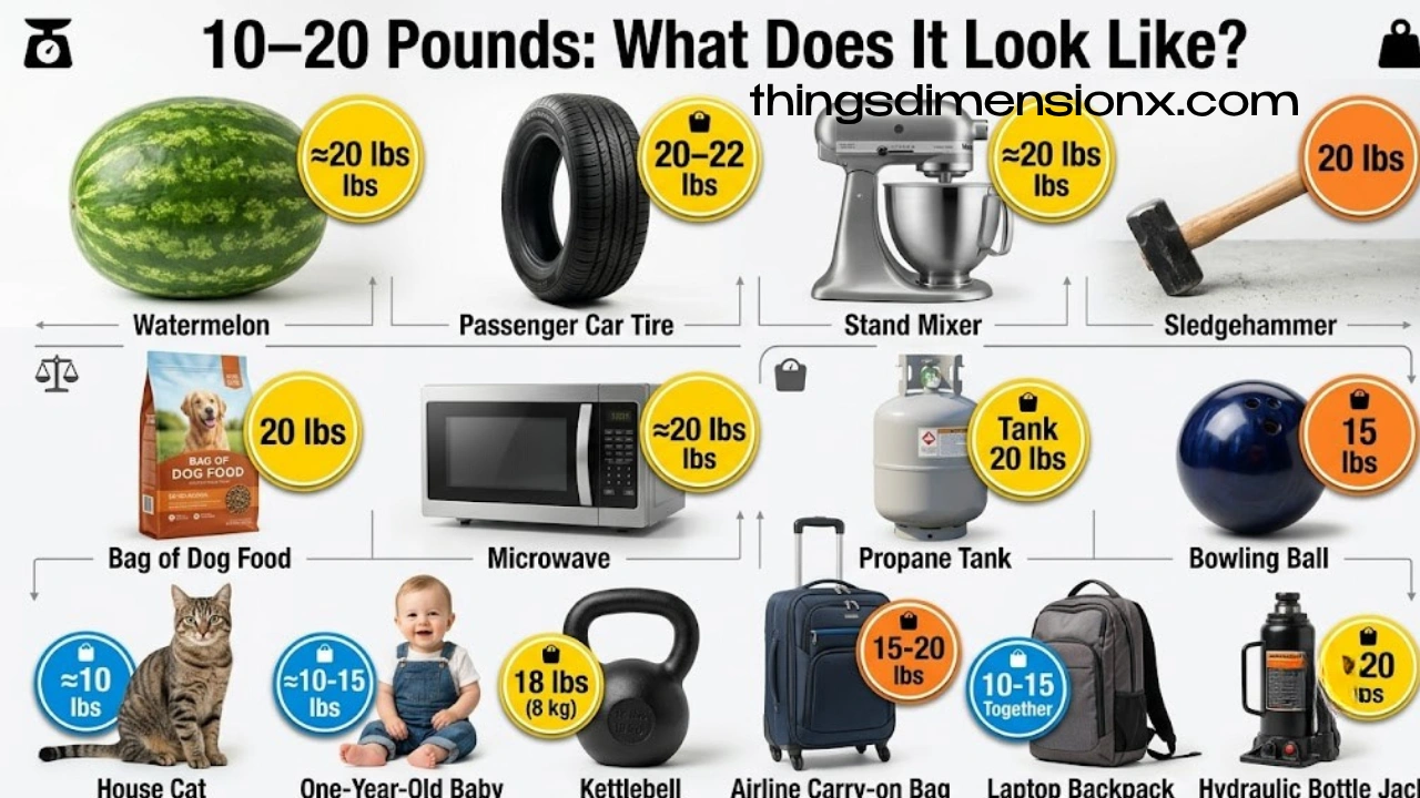 15 Common Things That Weigh Between 10 and 20 Pounds (With Pictures)