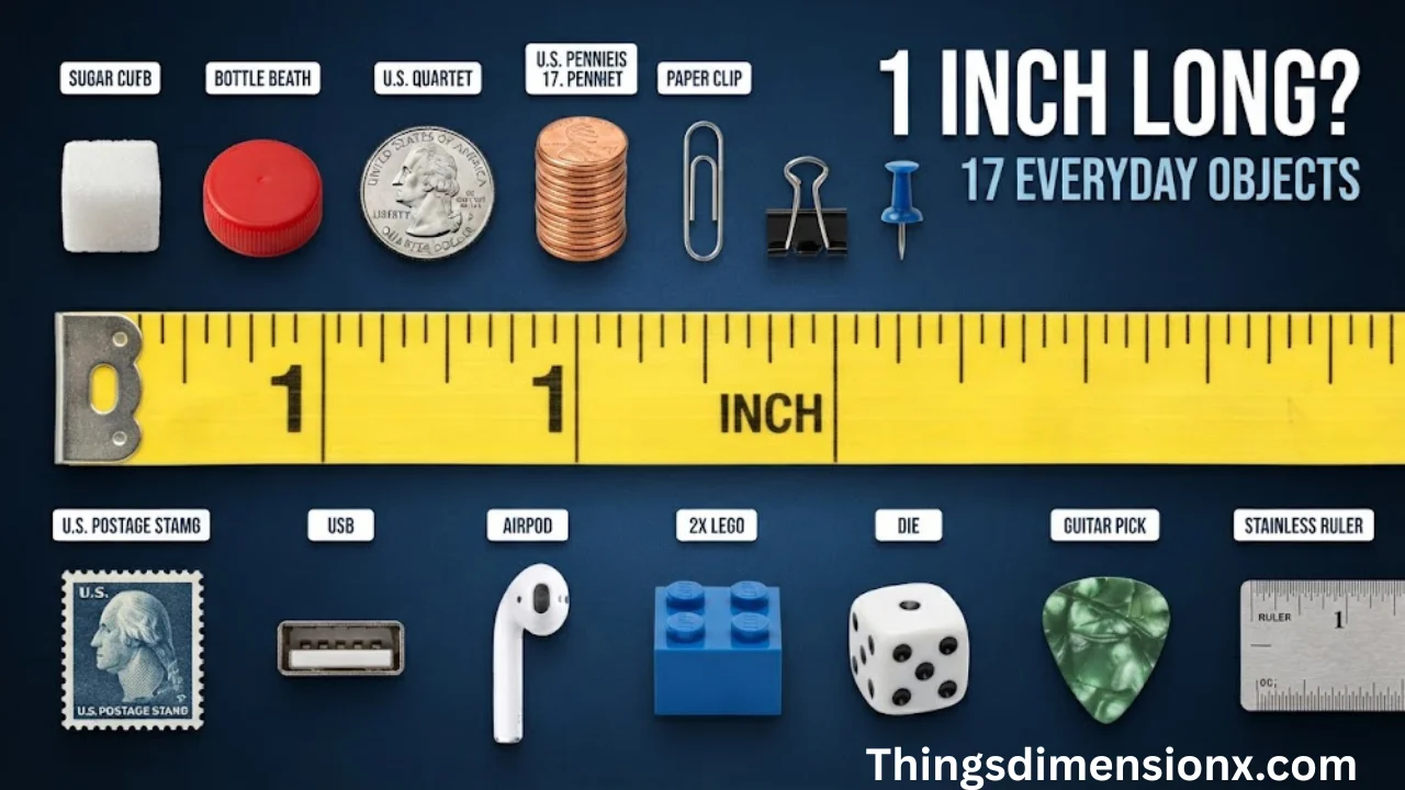 1 Inch Long? 17 Everyday Objects That Are About 1 Inch Long