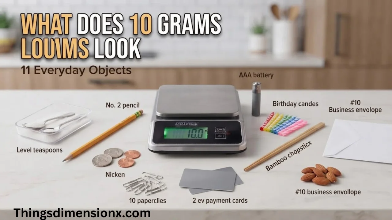 10 Grams Heavy? 11 Everyday Objects That Weigh About 10 Grams