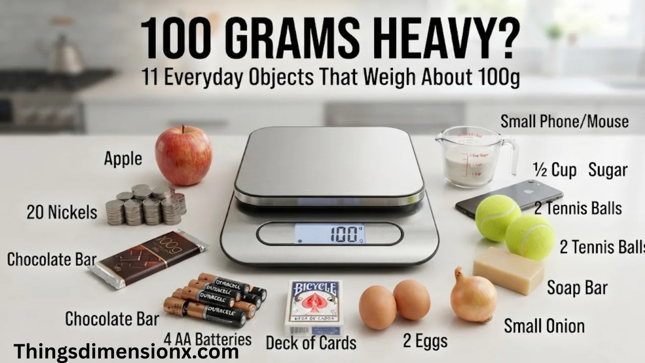 100 Grams heavy? 11 Everyday Objects That Weigh About 100 Grams